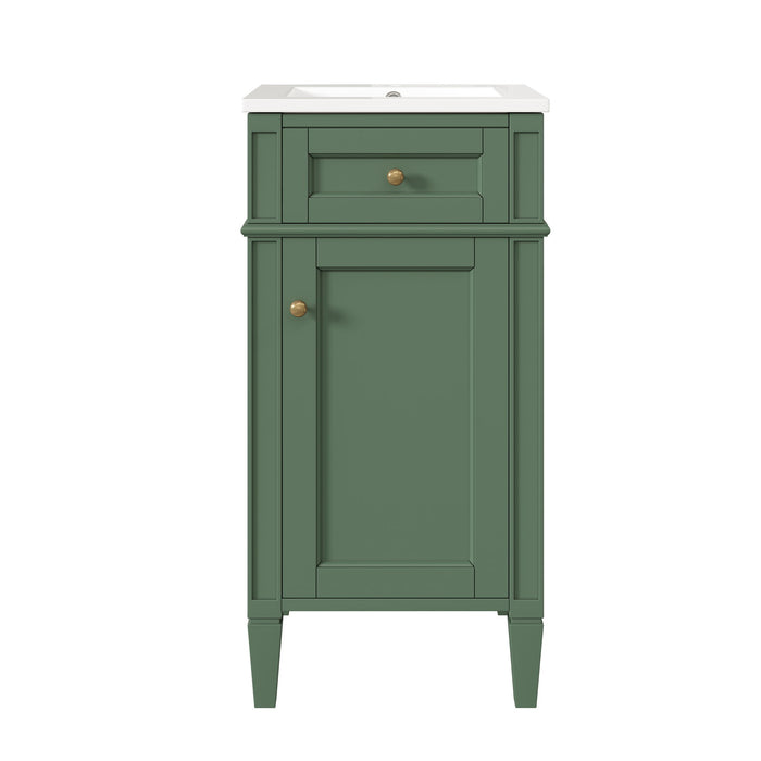 French Style Bathroom Vanity With Sink