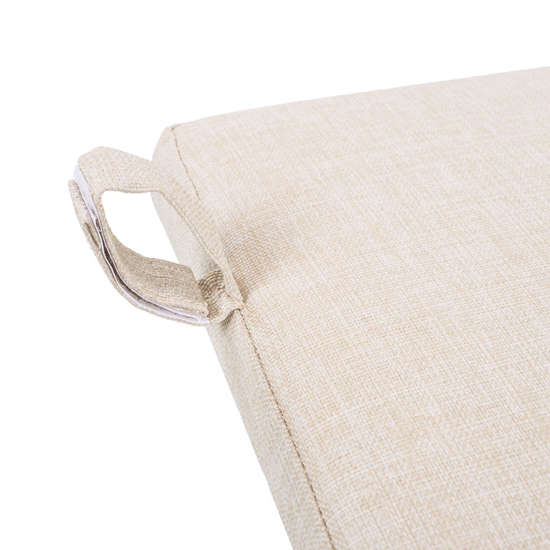 Outdoor Dining Armchair (Set of 2) - Beige / White