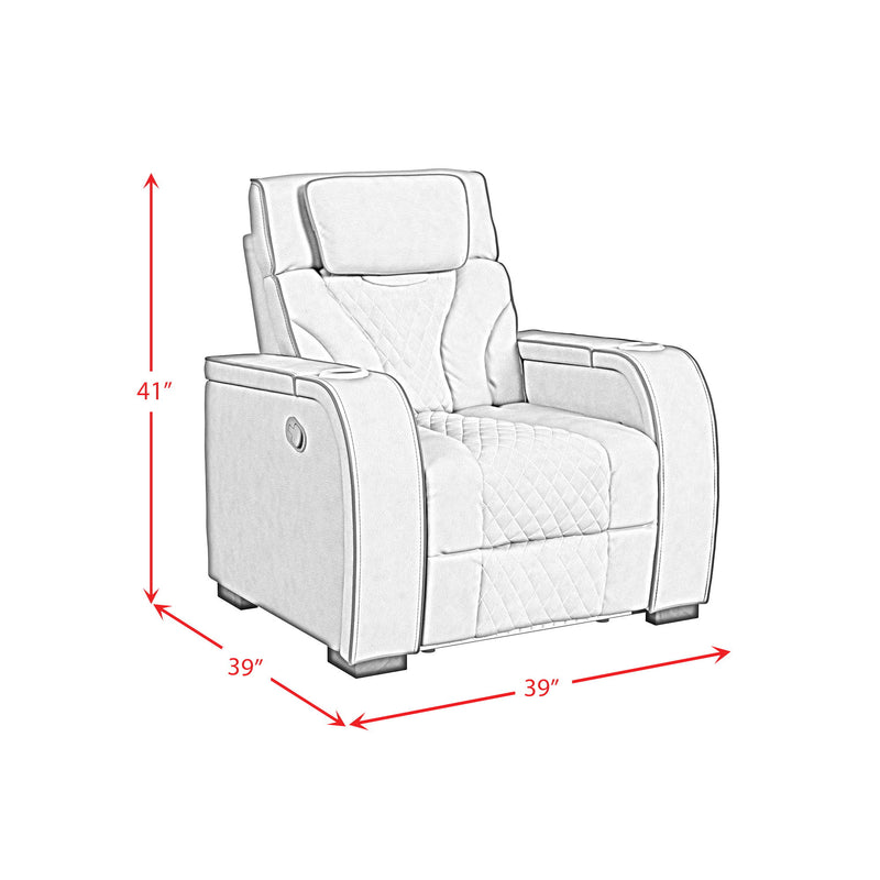 Blitz - Motion Recliner With LED