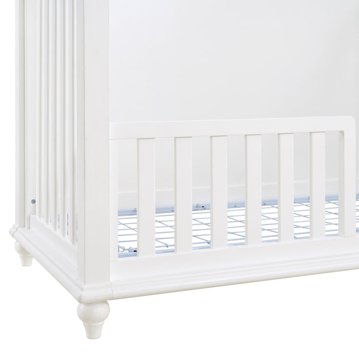 Alana - Crib With Guardrails - White
