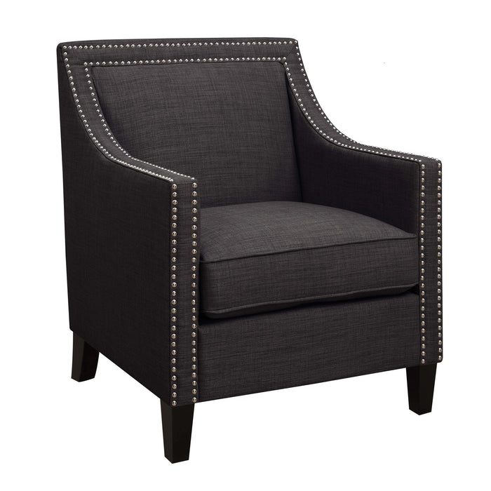 Erica 497 Chair W/Chrome Nails Heirloom Charcoal (ISTA 3)
