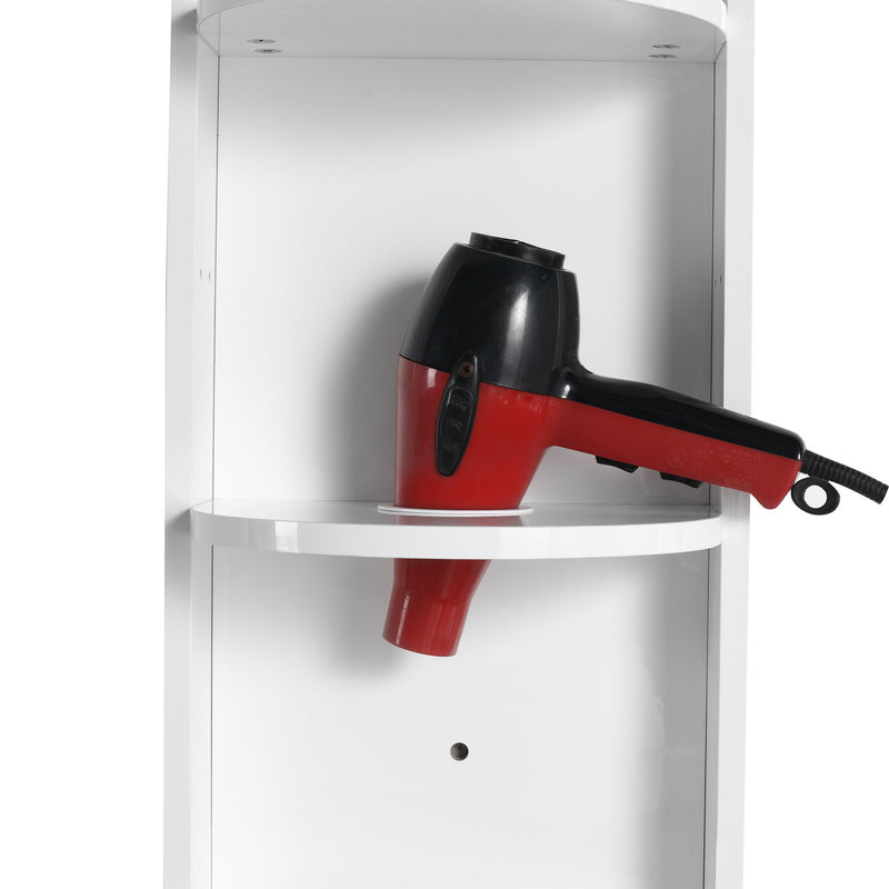 Bathroom Wall Mounted Storage Rack With Float Mounting Design