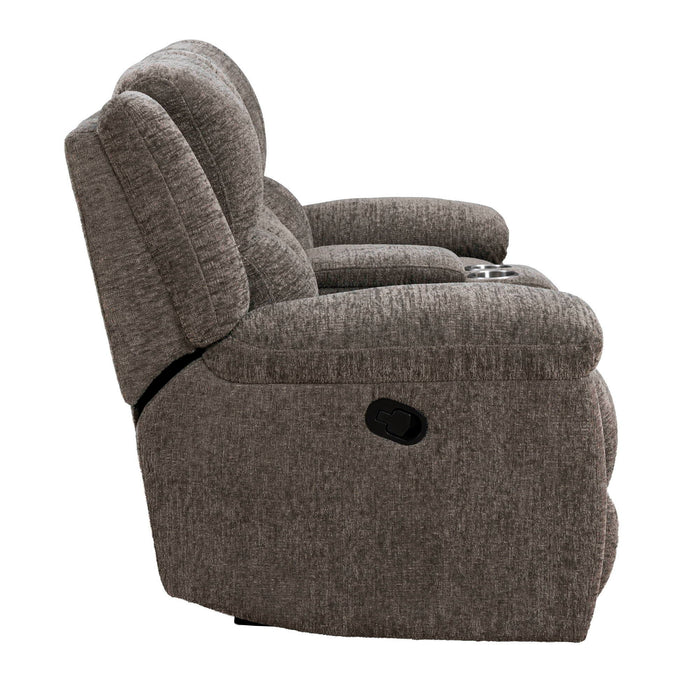 Buster - Manual Reclining Console Loveseat