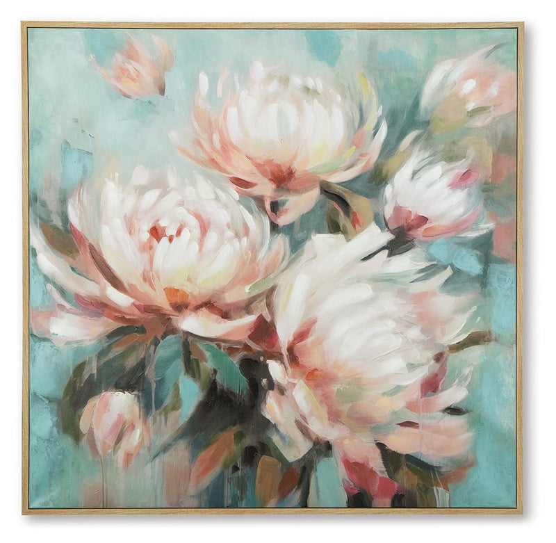 Parryville - Wall Art - Aqua / Pink