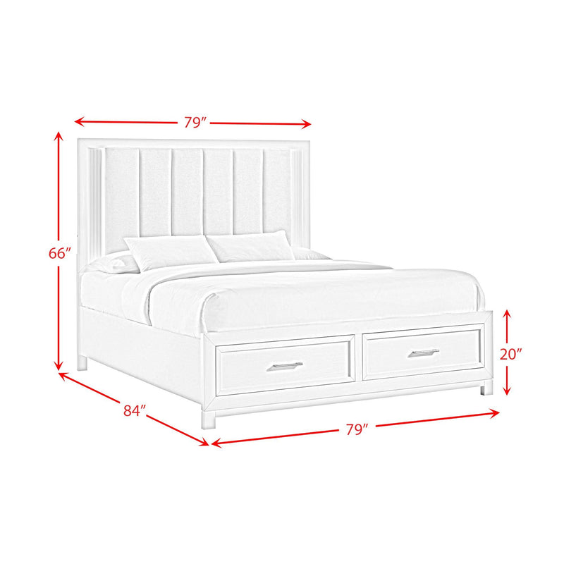 Baystorm - Upholstered Storage Bedroom Set
