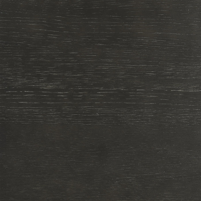 Jemma End Table in Grey and Dark Espresso