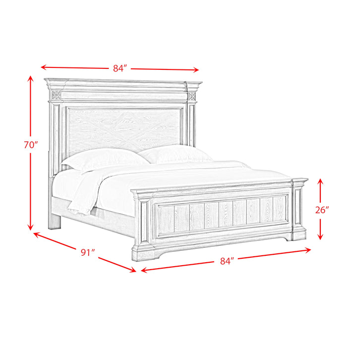 Glenmore Panel Bed