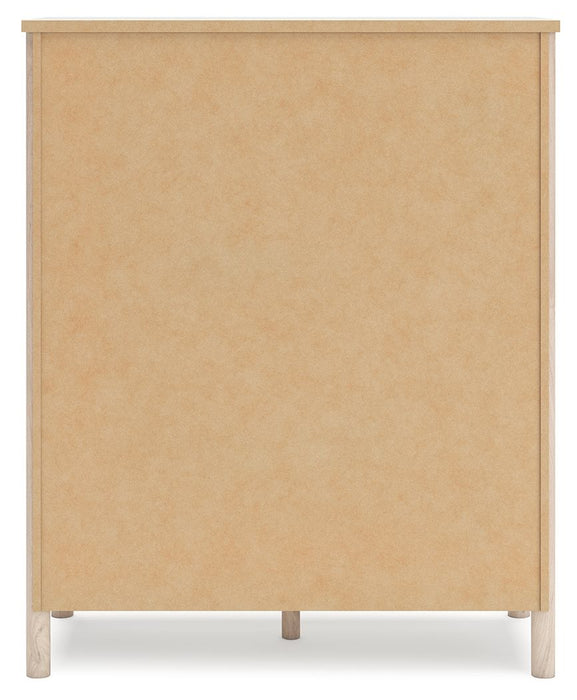 Cadmori - Five Drawer Wide Chest - Two-Tone