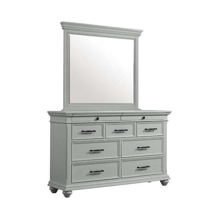 Slater 9-Drawer Dressser with Mirror