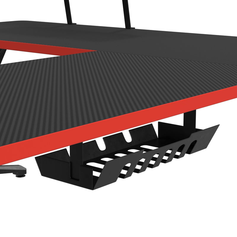 Waterside - L-Shape Desk - Black