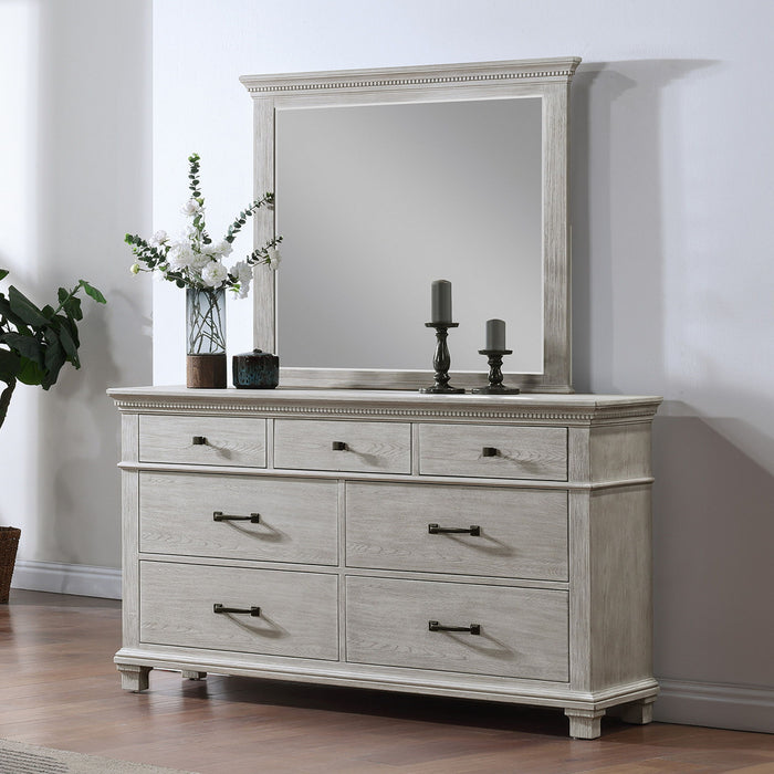 Silver Sands - Mirror - Gray