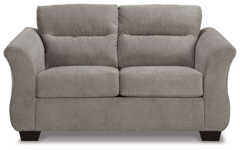Miravel - Loveseat - Slate