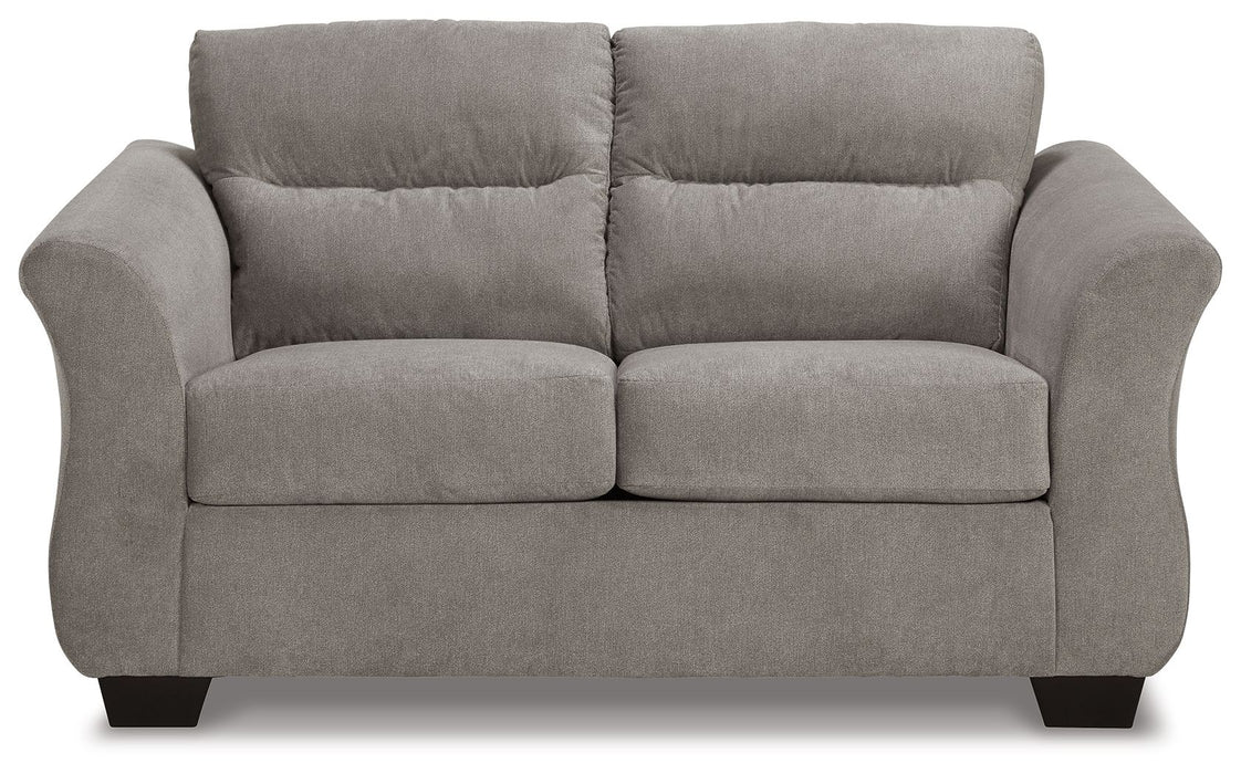 Miravel - Loveseat - Slate