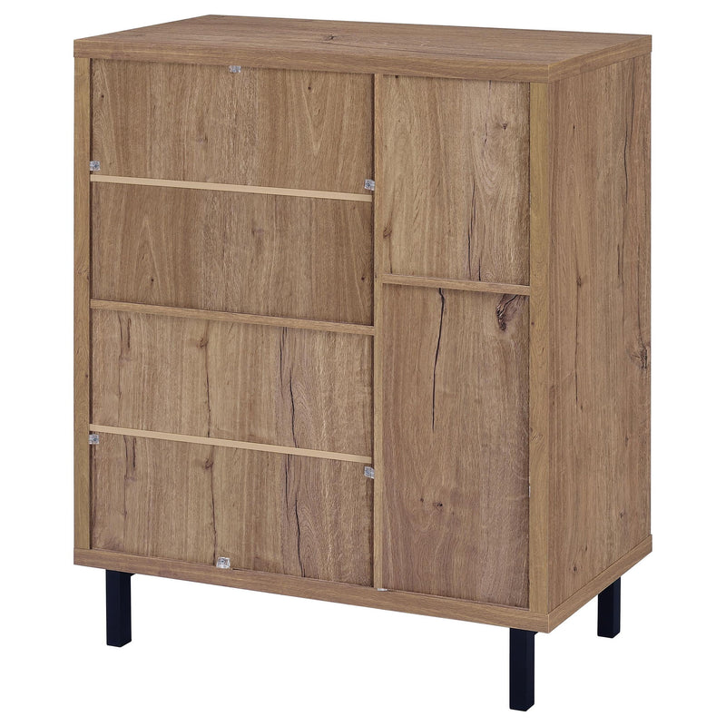 Stagg - 2 Door Shoe Storage Cabinet - Natural
