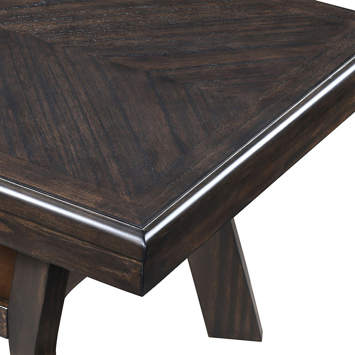 Gia - 3 Piece Occasional Set (1 Coffee & 2 End Tables) - Brown