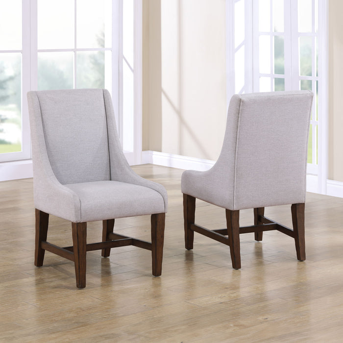 Auburn - Arm Chair - White