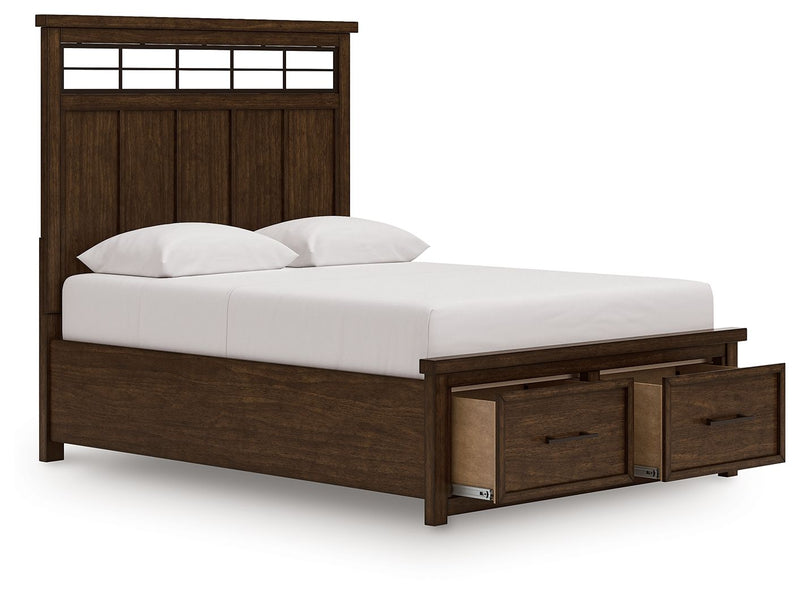 Taffenbrook - Panel Storage Bed