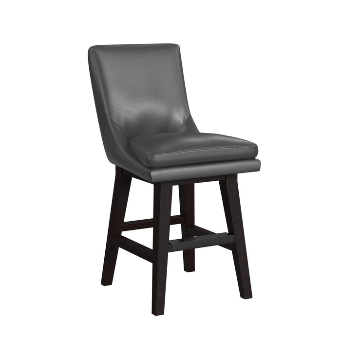 Villanova Swivel Counter Stool in Espresso (2 Per Carton)