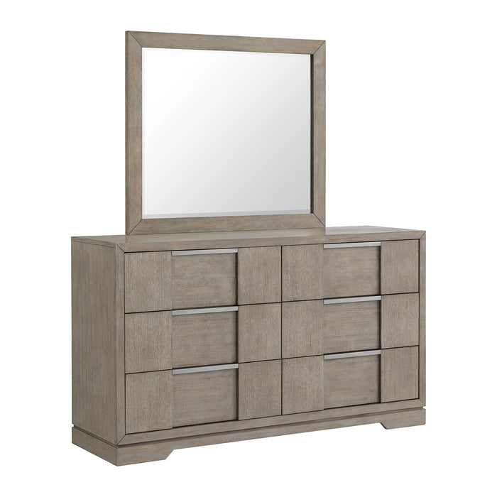 Kelis Panel Bedroom Set with LED