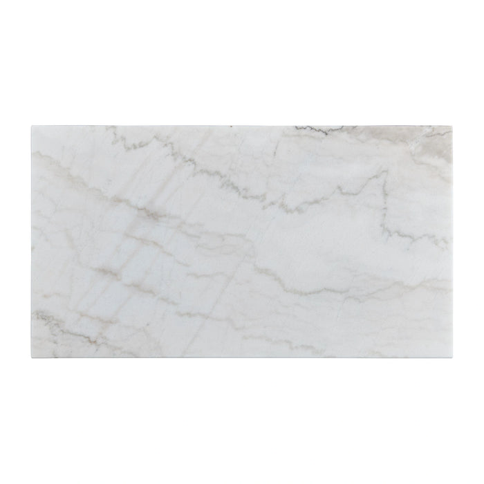 Beckley Coffee Table Complete in White Marble Top