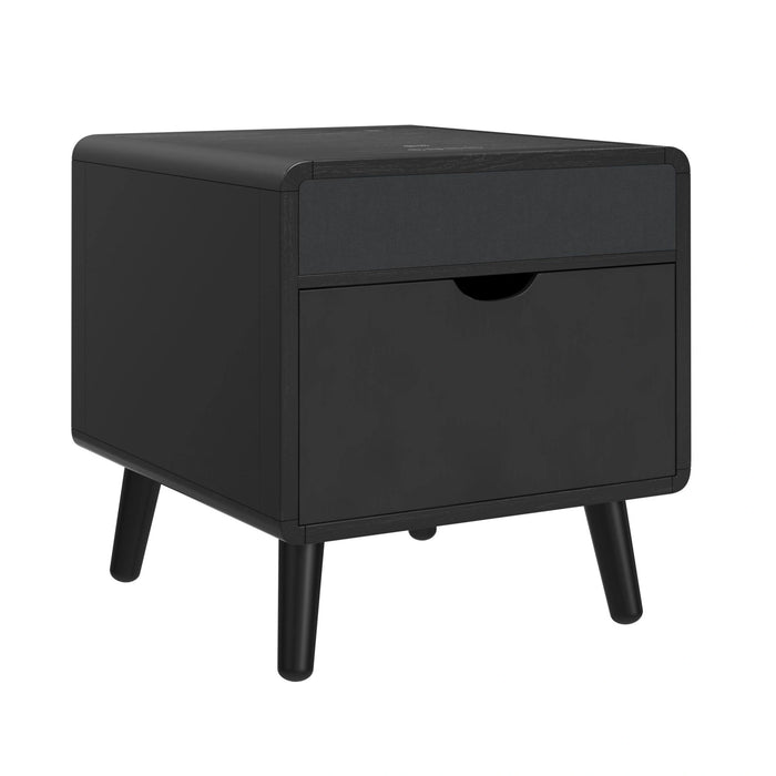 Halo Smart Occasional Table Set in Black