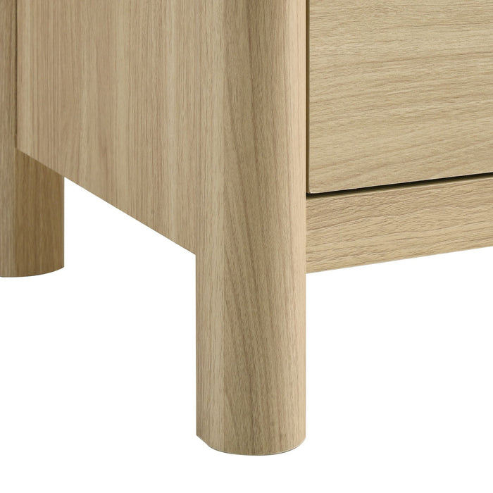 Jonas - Nightstand With USB - Natural