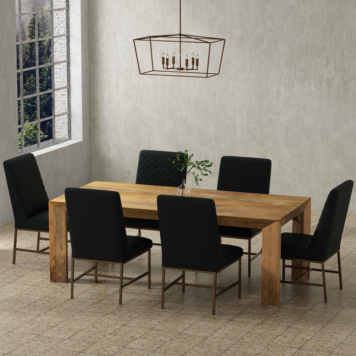 Crossings - Downtown Rectangular Dining Table - Amber