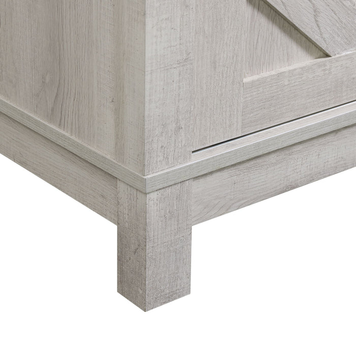 Eleanor - 70" TV Stand With Sliding Door - White