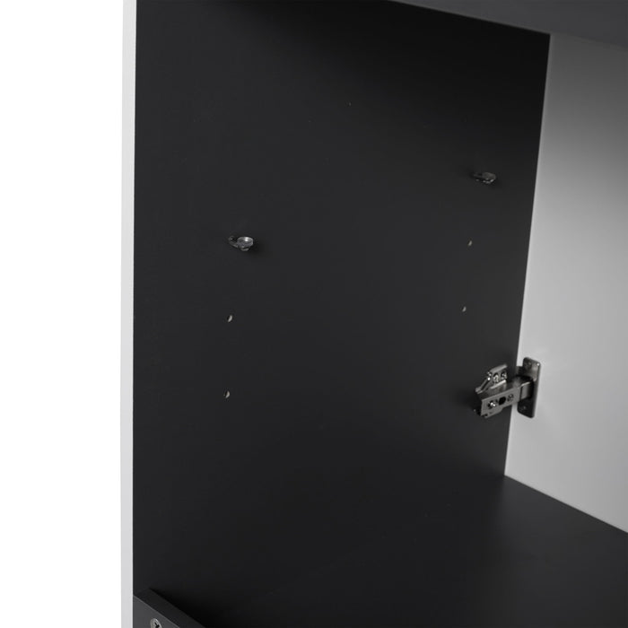 Modern Freestanding Bathroom Vanity With Soft Close Cabinet Doors