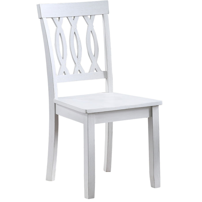 Naples - Side Chair - White