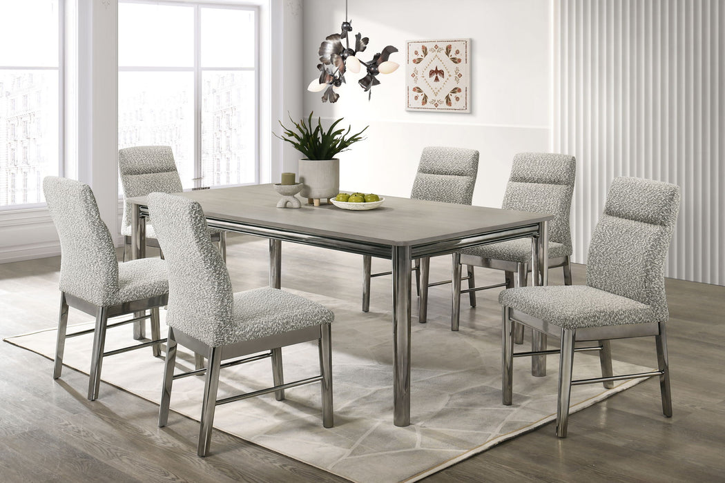 Lennox - Upholstered Side Chair (Set of 2) - Gray