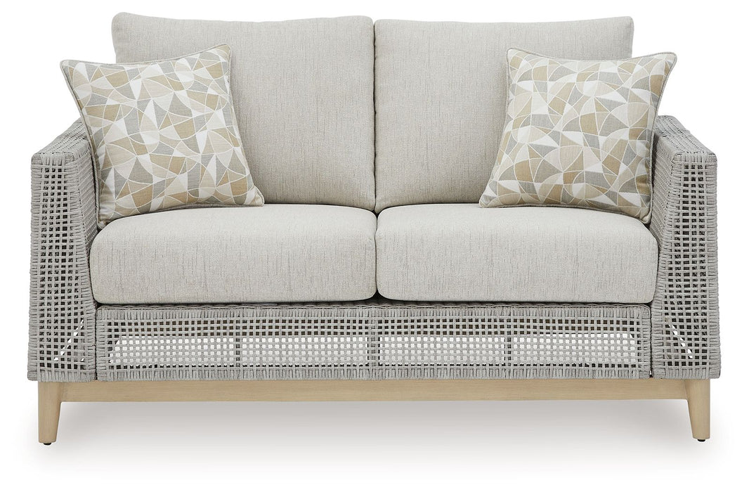 Seton Creek - 4 Pc. - Lounge Set - Gray