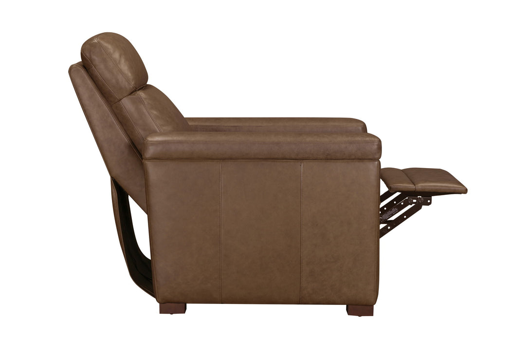 Garrison - Manual Pushback Recliner - Renaissance Tobacco