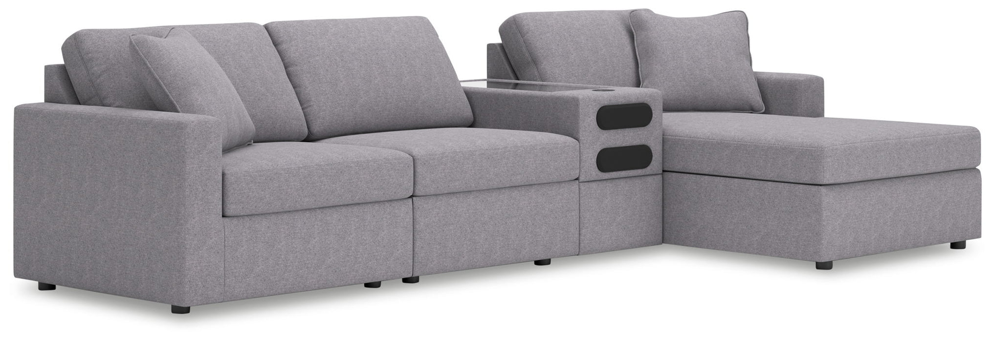 Modmax - L-Shaped Sectional - Granite