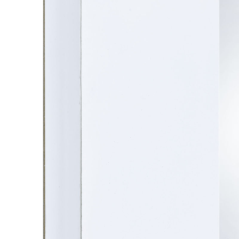 Lindy - Floor Mirror - Glossy White