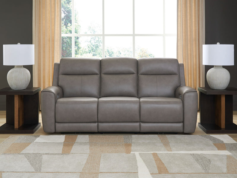 5Z-Comfort - Relaxation - Power Reclining Sofa With Adj Headrest