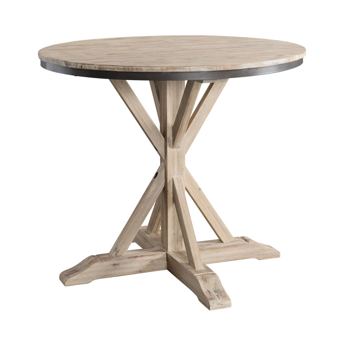Callista Round 5PC Dining Set-Table and Four Seats