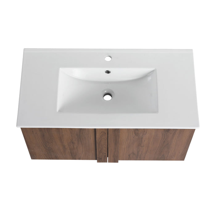 Floating Bathroom Vanity With Sink Combo