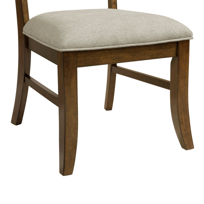 Phillipe Standard Height Dining Set in Cherry-Table and Four Chairs
