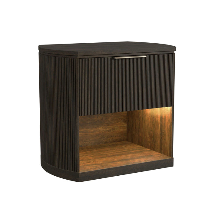 Sylvie 1-Drawer Nightstand with Touch Light LED