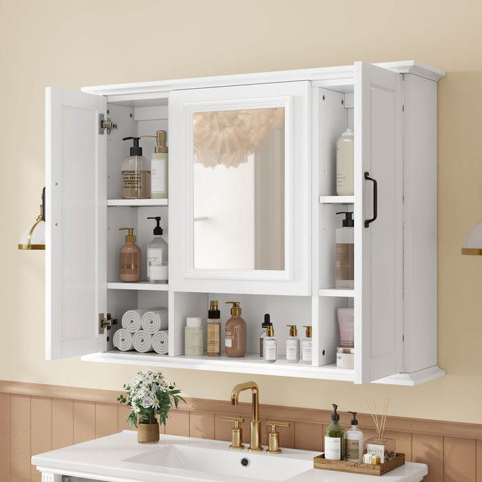 Modern Freestanding Bathroom Vanity With Sink, Cabinet, Soft-Close Drawers, Tip-Out Tray