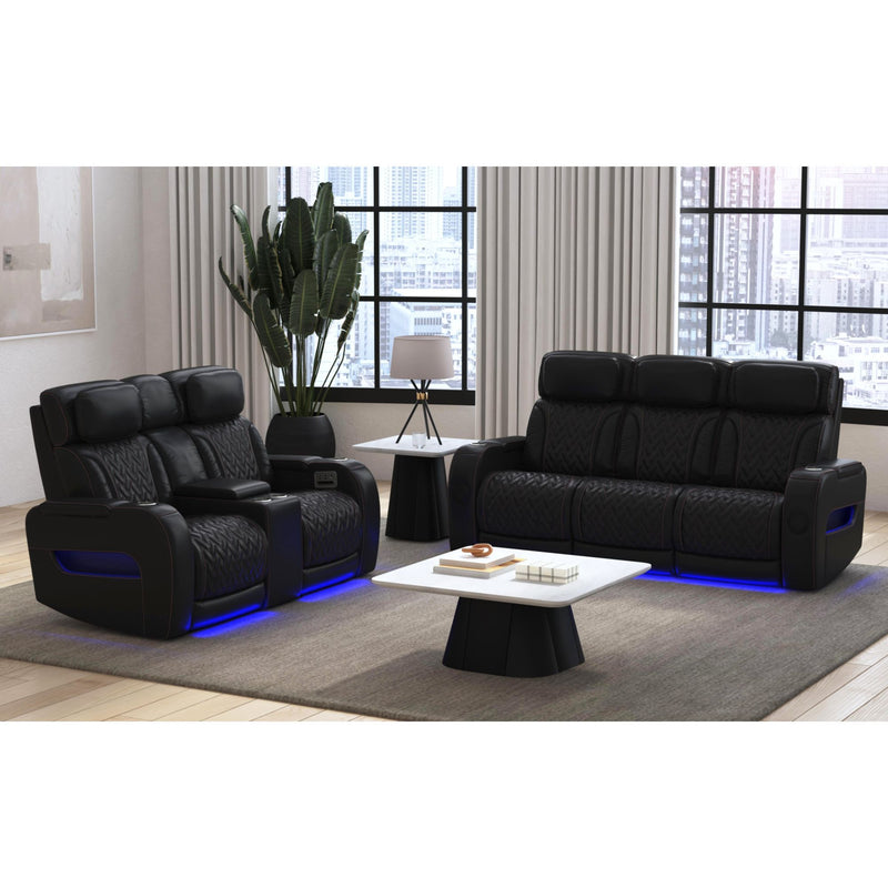 Prime Time - P3 Sofa With I Table, Reading Light, Heat, Massage, LED, And Speaker