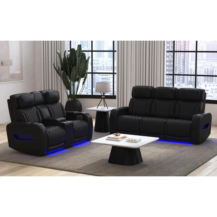 Prime Time - P3 Sofa With I Table, Reading Light, Heat, Massage, LED, And Speaker