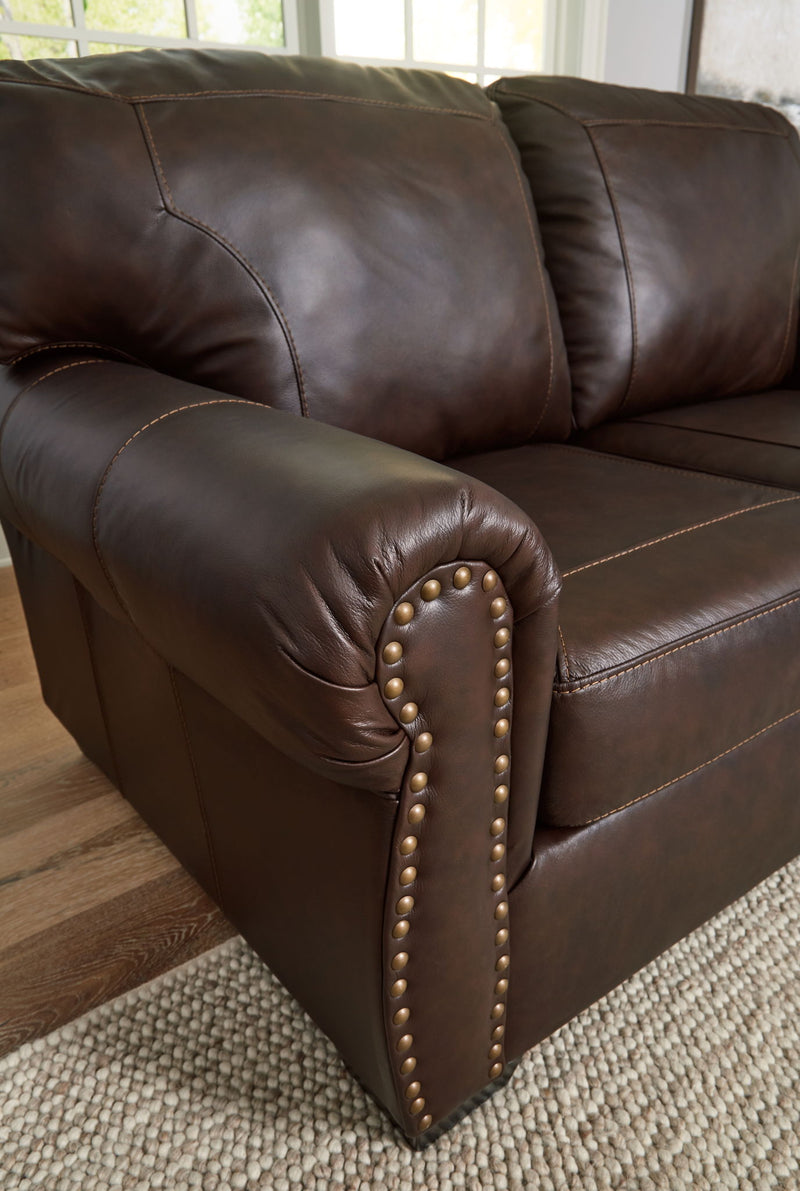 Colleton - Loveseat - Dark Brown