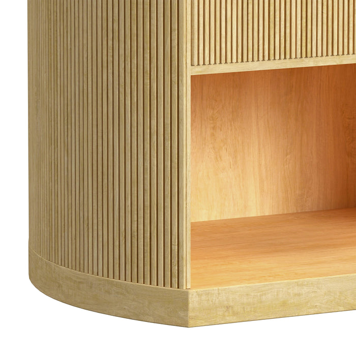Sylvie 1-Drawer Nightstand with Touch Light LED