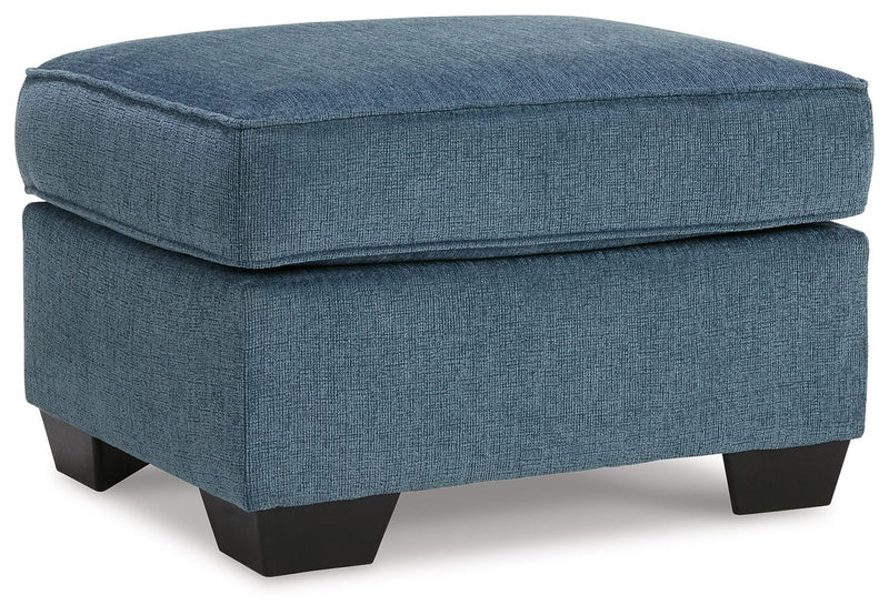Cashton - Ottoman - Blue