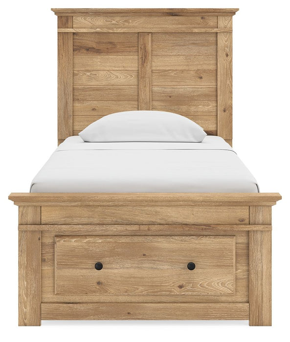 Makidern - Panel Storage Bed
