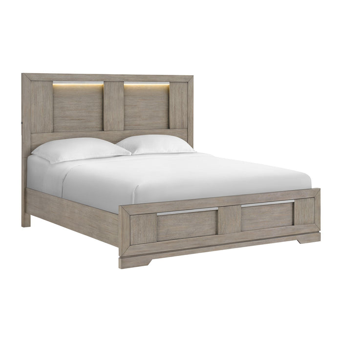 Kelis - Panel Bedroom Set With LED