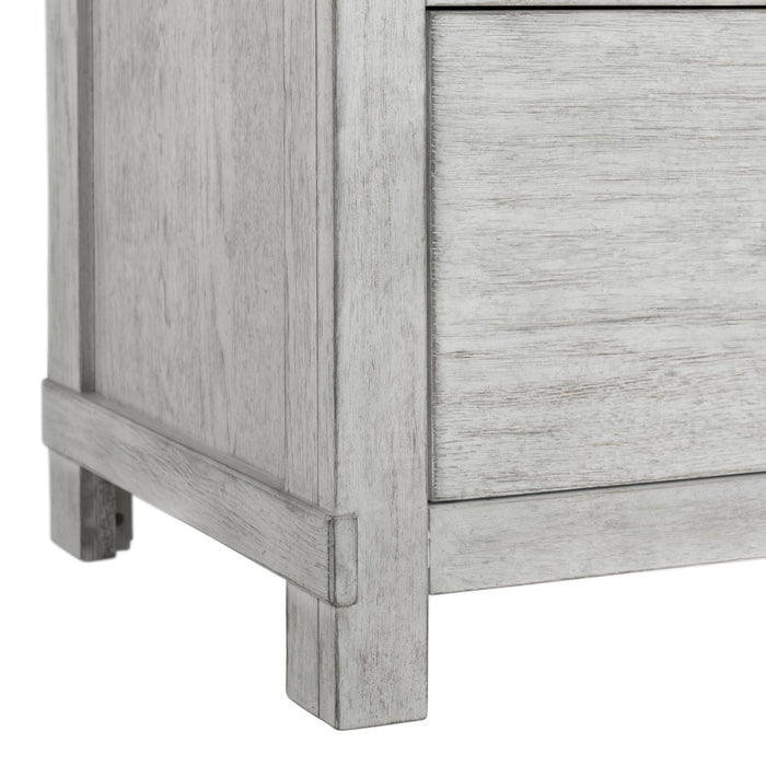 Scott Dresser & Mirror Set White Finish