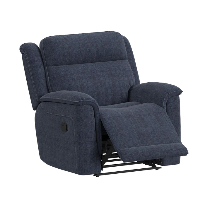 Striker Recliner in Bristol Cobalt